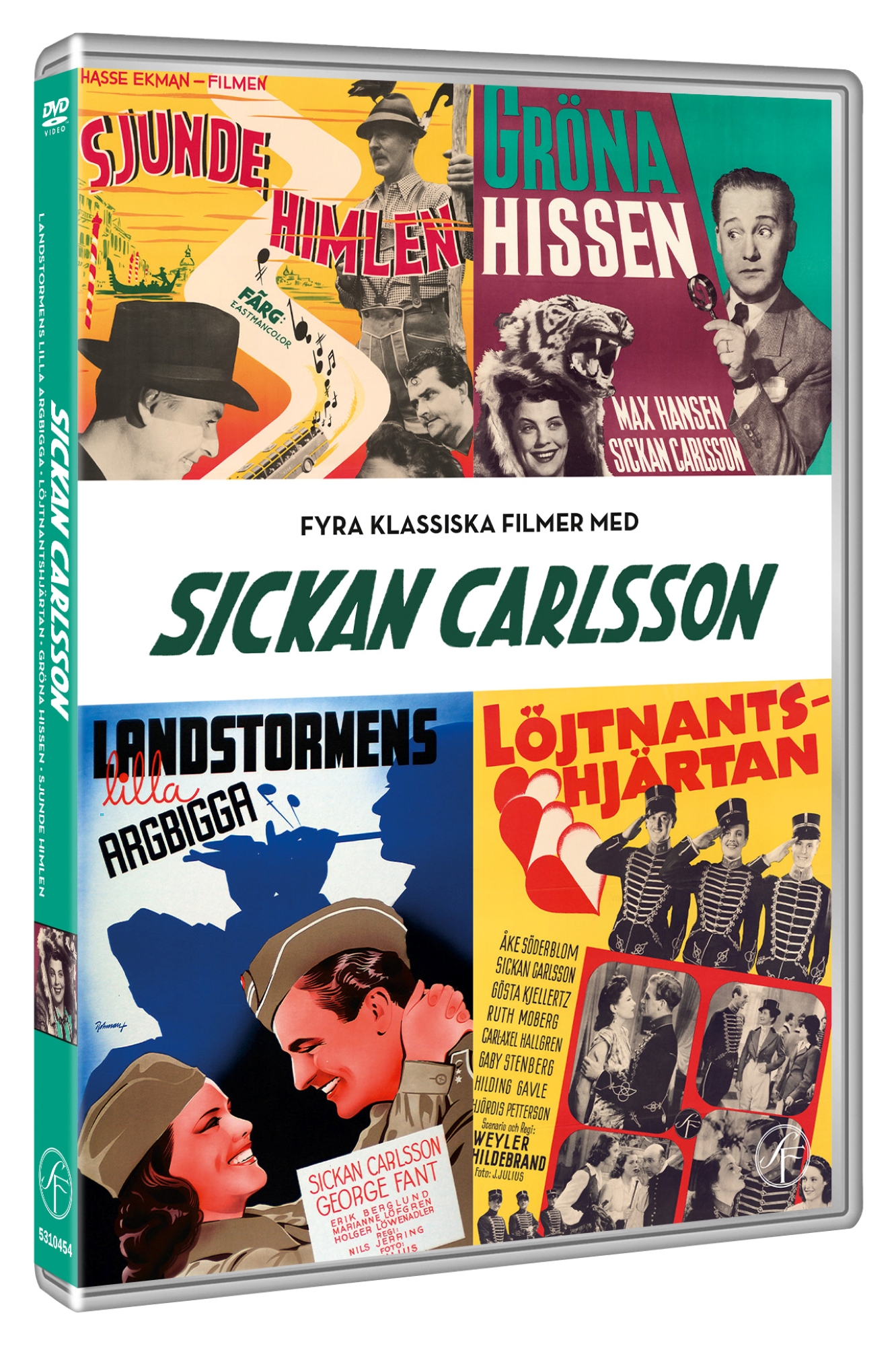 Sickan Carlsson Box (2 disc) Film
