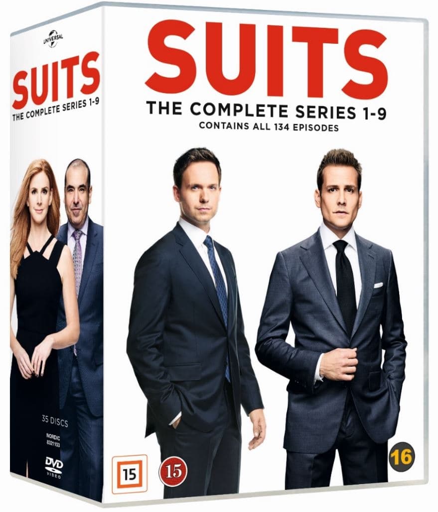 Suits - Season 1-9 (35 disc)