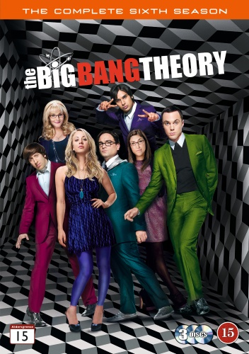 The Big Bang Theory Kausi 6 3 Disc Elokuvat Cdon Com