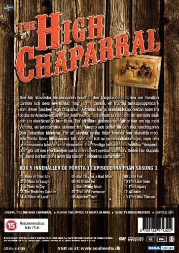 The High Chaparral - Box 5 (4 disc)