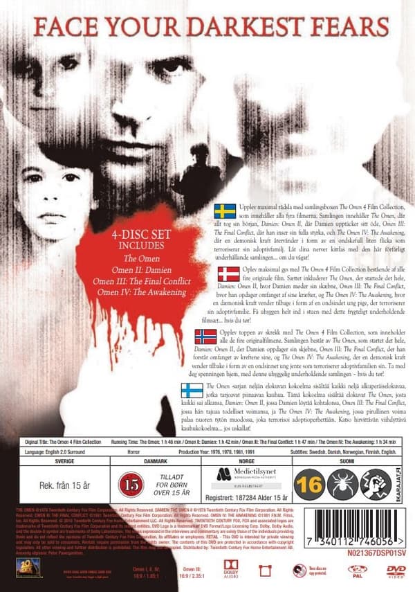 The Omen Collection (4 disc)