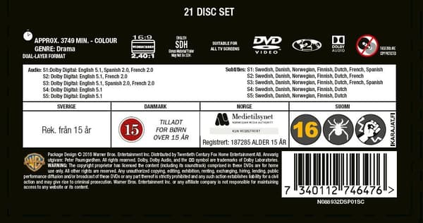 The Originals - Sesong 1-5 (21 disc)