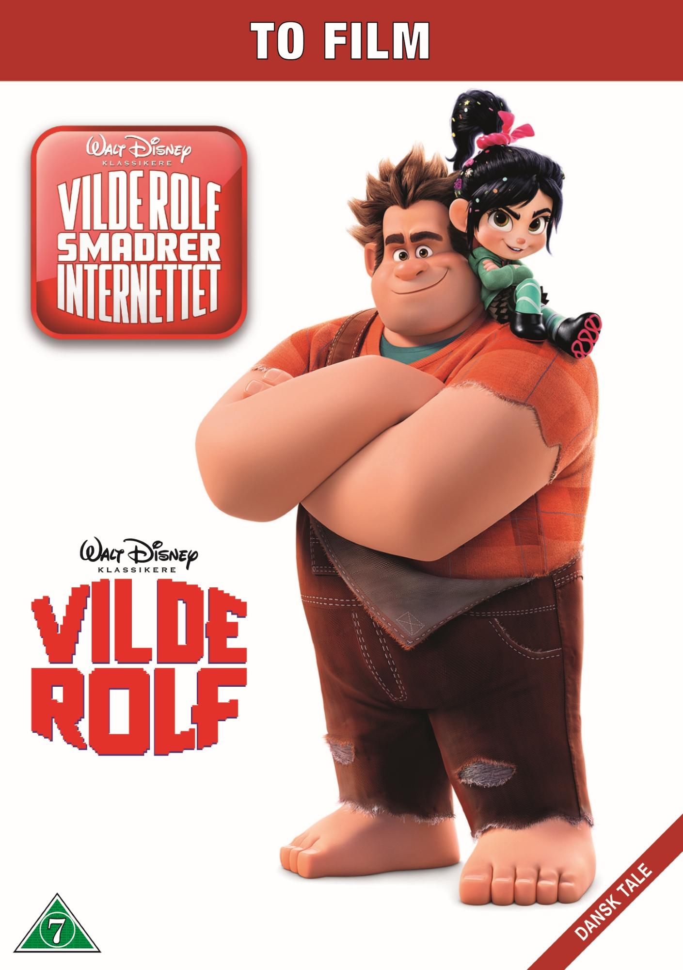 Vilde Rolf & Vilde Rolf smadrer internettet (2 disc)