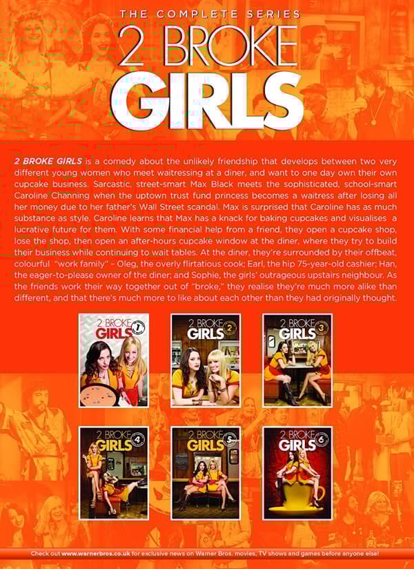 2 Broke Girls - Season 1-6 (17 disc) (Import)