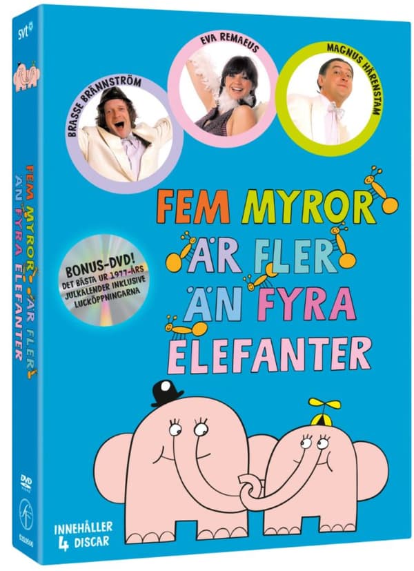 Fem Myror är fler än fyra Elefanter (4 disc)
