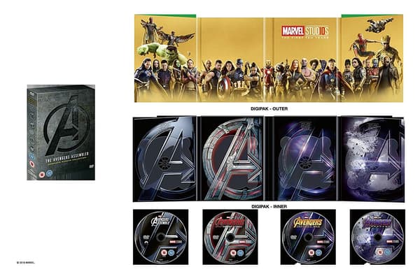 Avengers 1-4 (4 disc) (Import)