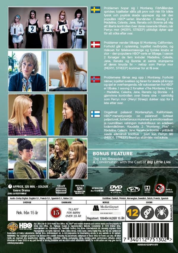 Big Little Lies - Säsong 2 (2 disc)