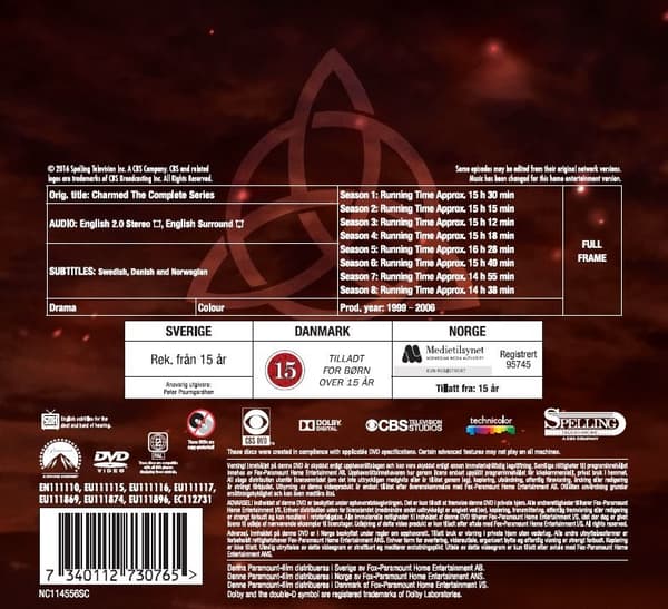 Charmed - Sæson 1-8 (48 disc)
