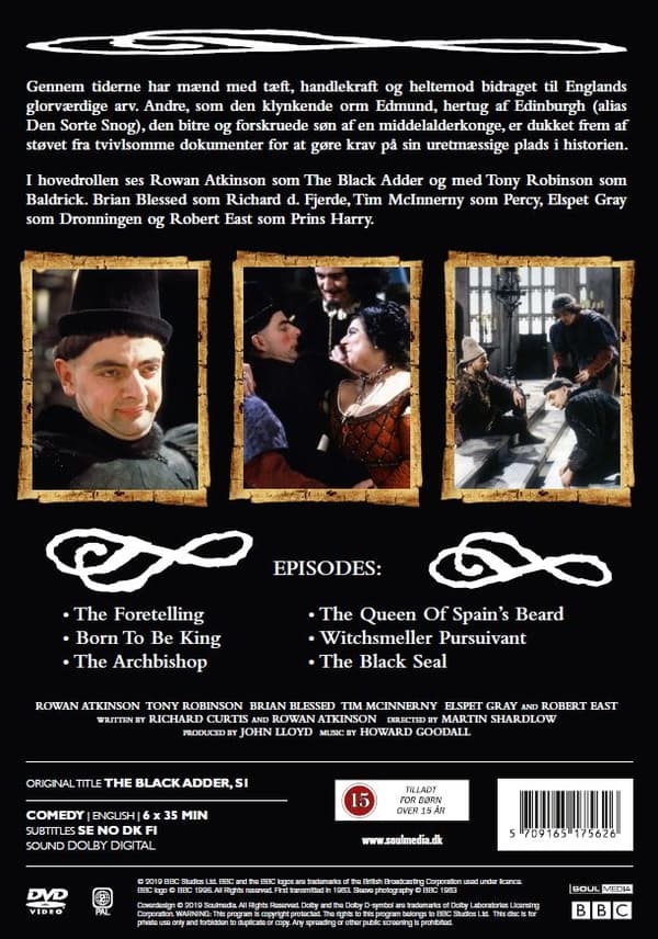 Den Sorte Snog - Black Adder 1