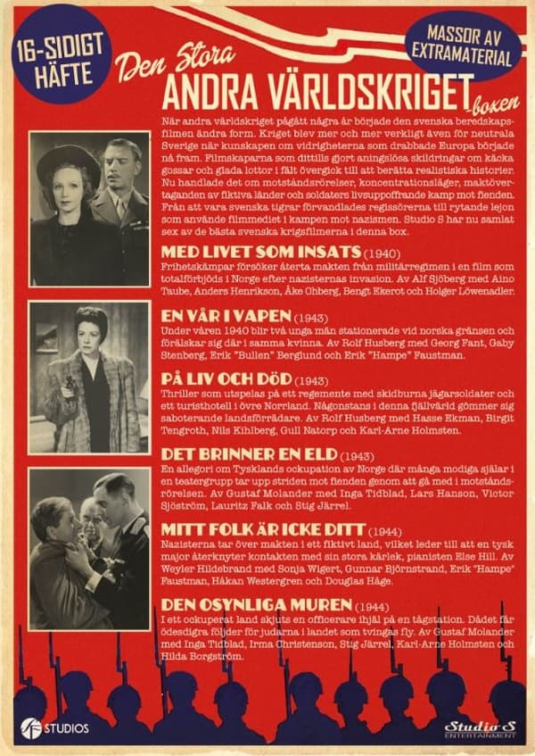 Den stora andra världskriget boxen (6 disc)