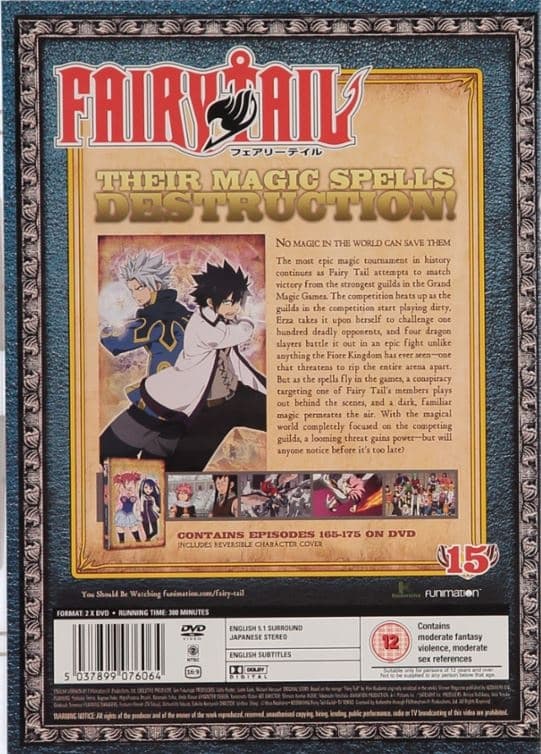 Fairy Tail: Part 15 (2 disc) (import)