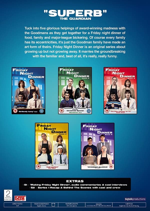 Friday Night Dinner - Series 1-5 (5 disc) (Import)