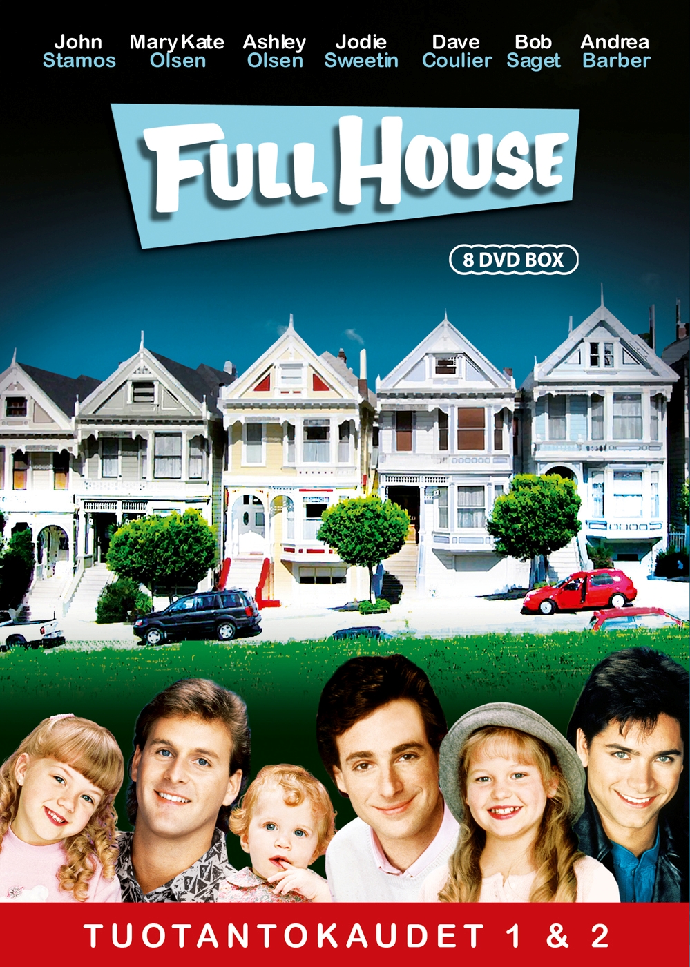 Full House 8DVDbox Elokuvat
