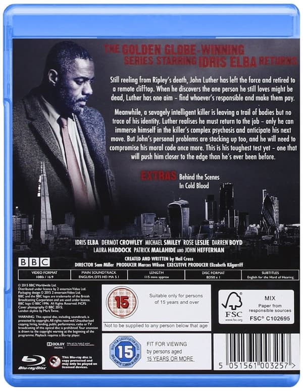 Luther - Series 4 (Blu-ray) (Import)