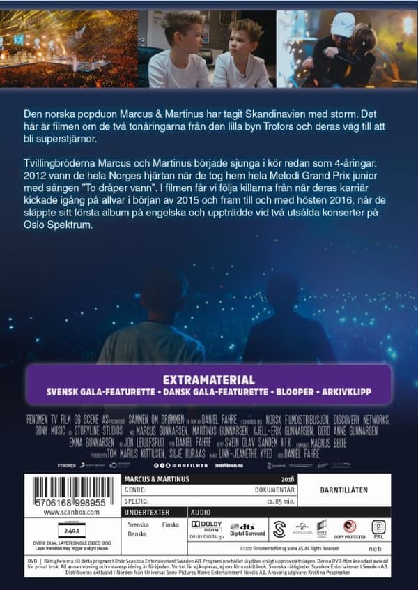 Marcus & Martinus: Tillsammans mot drömmen