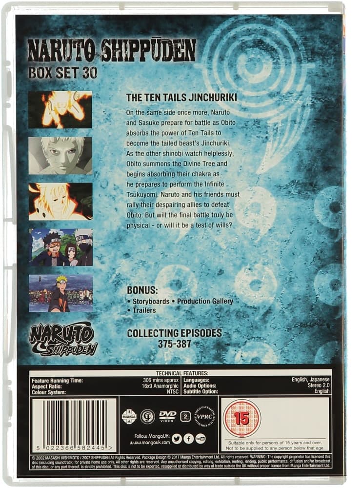 Naruto Shippuden Collection Volume 30 2 Disc Import Cdon Naruto Shippuden Collection Volume 30 2 Disc Import Cdon