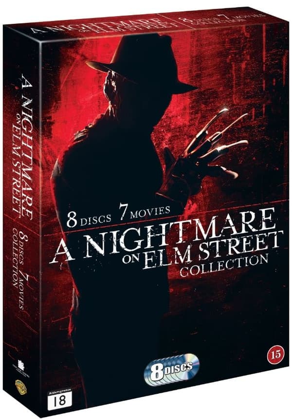 Terror på Elm Street 1-7 Box (8 disc) Terror på Elm Street 1-7 Box (8 disc)