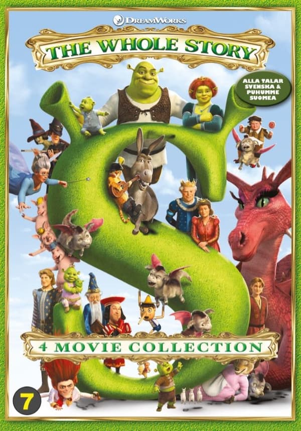 Shrek 1-4 (4 disc)