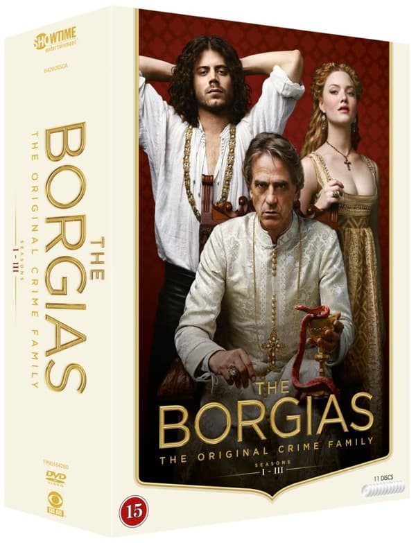 The Borgias: Complete Box - Säsong 1-3 (11 disc)