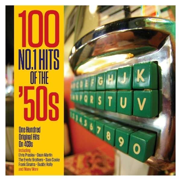 100 No 1 Hits Of The 50's - Digipak (4CD)