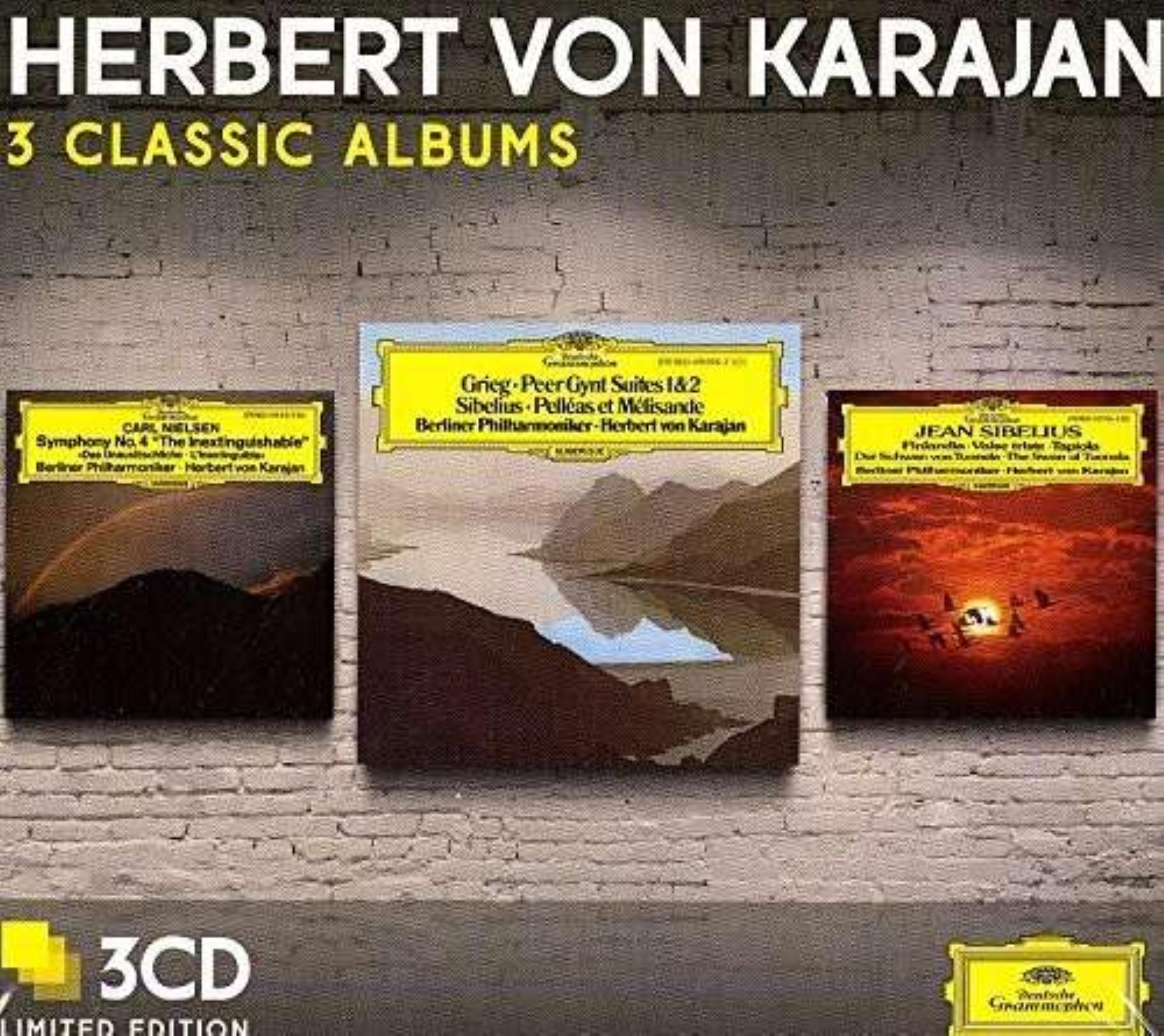 Sibelius/Grieg/Nielsen (3CD)
