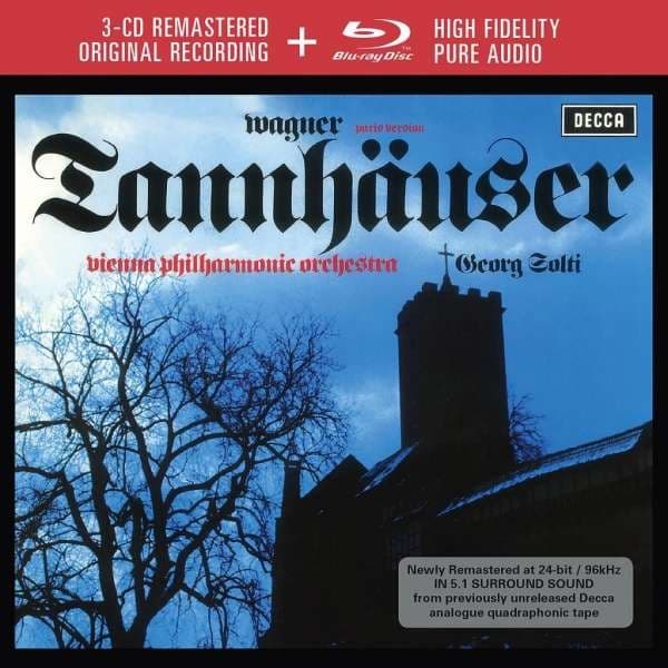 Tannhäuser - Deluxe Edition (3CD+Blu-ray Audio)