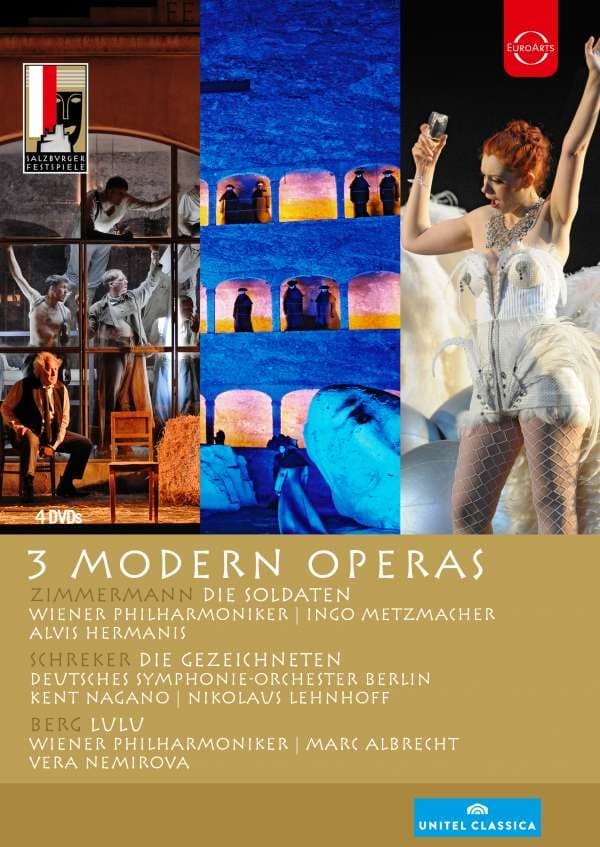 Salzburg Festival 3 Modern Operas (4DVD)