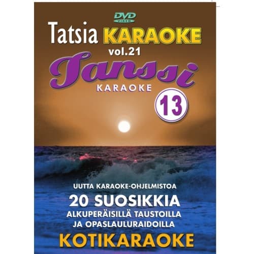 Tatsia karaoke vol. 21 - Tanssi karaoke 13