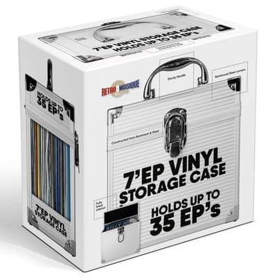 Vinyl Case / Kuljetuslaatikko / Flight Case Aluminium (35 EP 7")