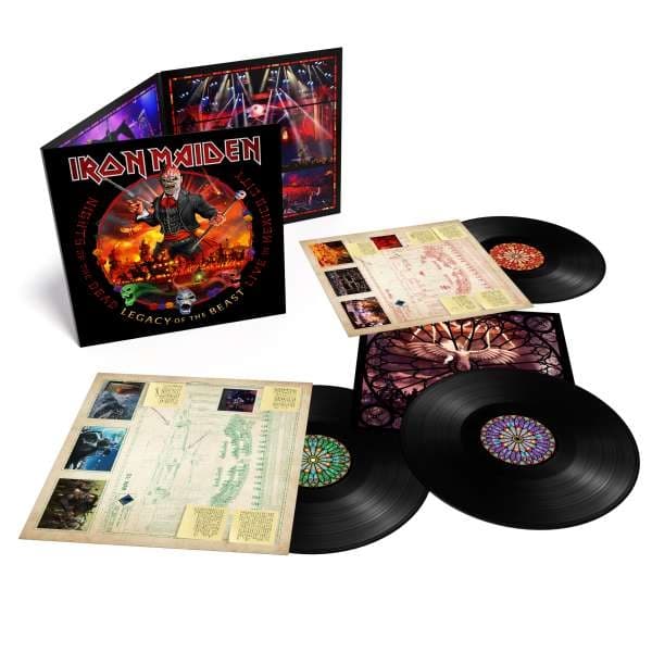 Legacy Of The Beast: Nights Of The Dead - Live In Mexico City (Limited Black 180 Gram Edition - 3LP)