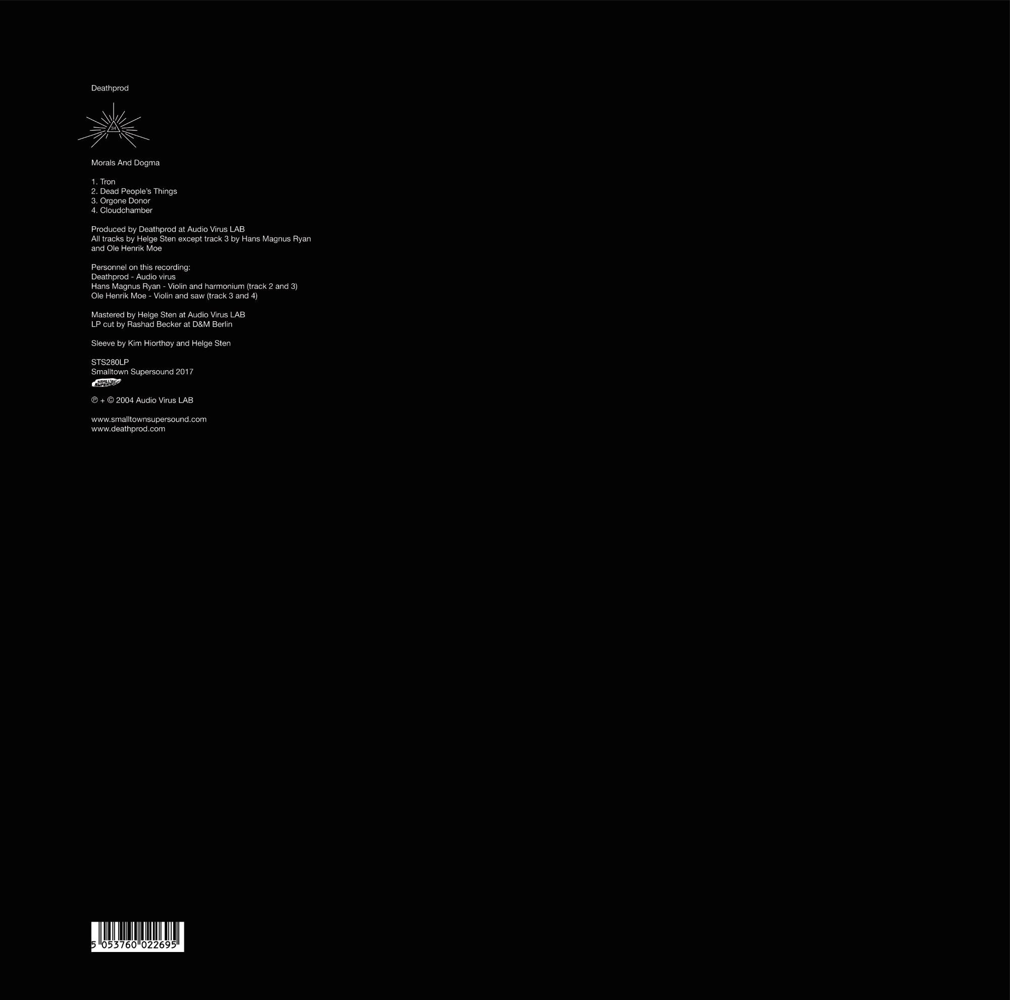 Morals and Dogma (2LP)