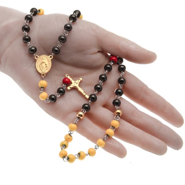 Rostfritt titanium stål Halsband radband