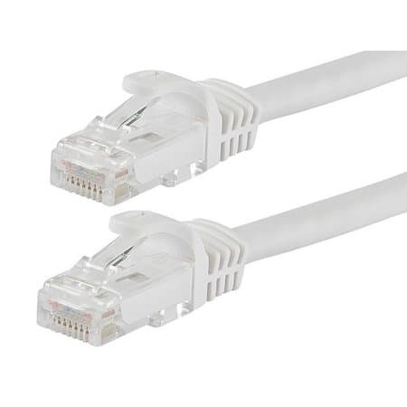 Patchkabel Cat5e FTP, Skärmad, 1m, Vit