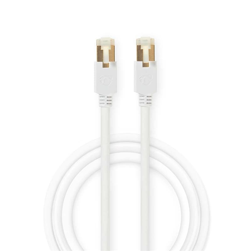 Cat 6 F/UTP-nätverkskabel | RJ45 (8P8C) hane – RJ45 (8P8C) hane | 5.0 m | Vit