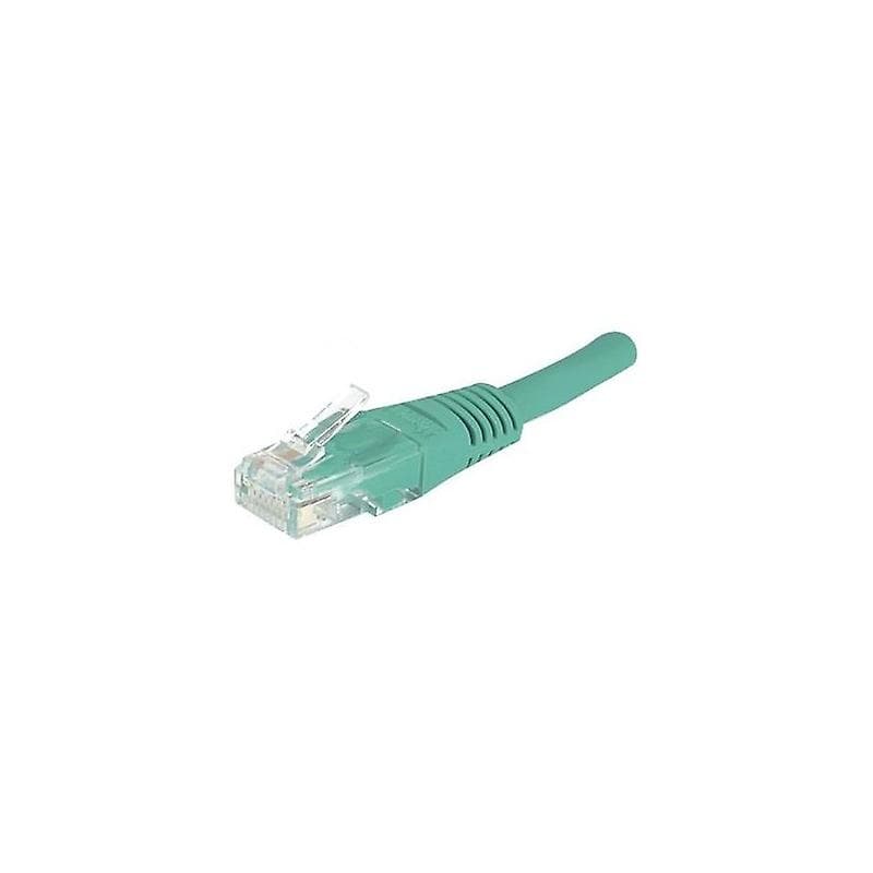 EXC Patch Cord RJ45 CAT.6 U/UTP Copper Green 0.50m