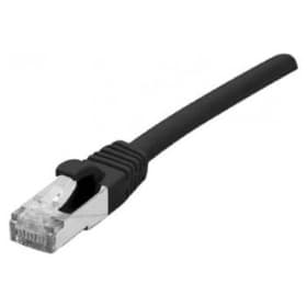 EXC Patch Cord RJ45 CAT.6 F/UTP Copper LSZH (Halogenfri) Snagless Black 3m