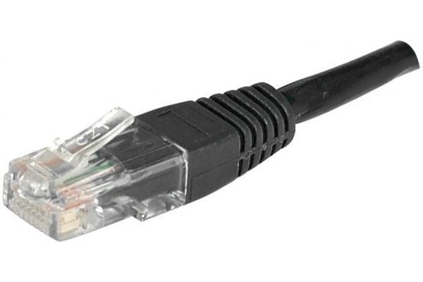 EXC Patch Cord RJ45 CAT.6 U/UTP Black 3m