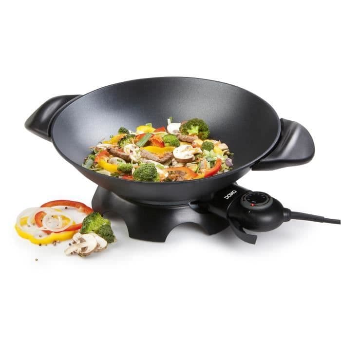 DOMO DO8708W Elektrisk wok - Svart