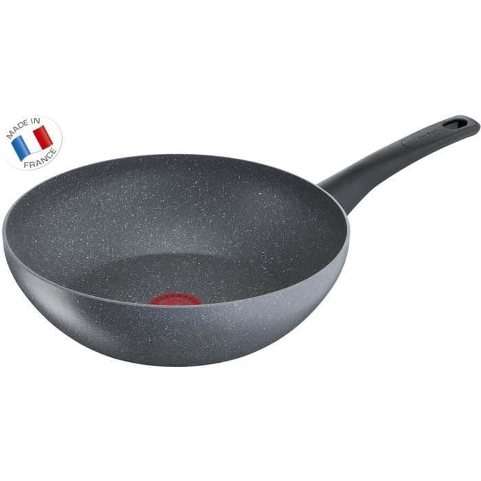 TEFAL - G1221902 - CHEF Stone Effect - Wok pan - 28 cm