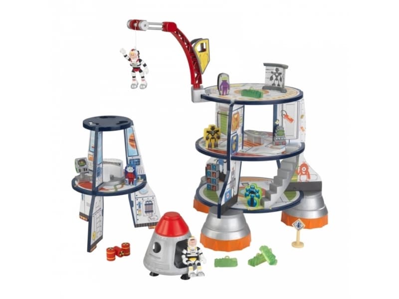 KidKraft Rocket Ship Play Set, Byggsats, Multifärg, Pojke, 35 cm, 61 cm, 17 cm