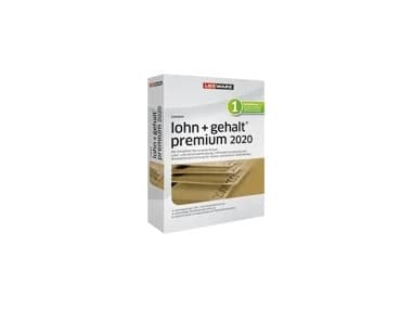Lexware lohn+gehalt premium 2020, 5 licens/-er, Låda, Tyska