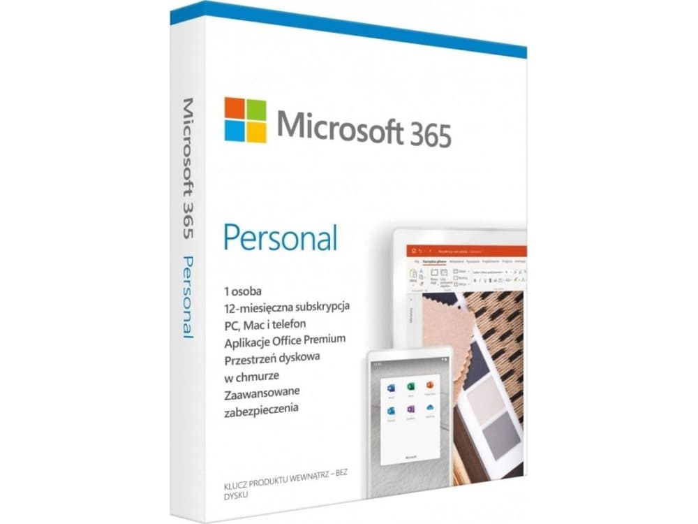 Microsoft Office 365 Personal Fuld 1 licens(er) Polsk
