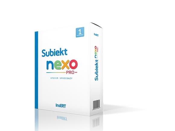 InsERT Subiekt nexo PRO, 4000 MB, Windows 8, Windows 8.1, Windows 10, Windows Server 2012, Windows Server 2012 R2, Windows Server..., Core2Duo, Boks