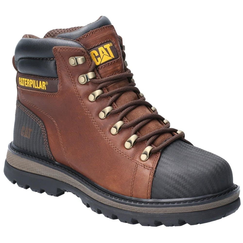 Caterpillar Mens Foxfield Lace Up Safety Boot