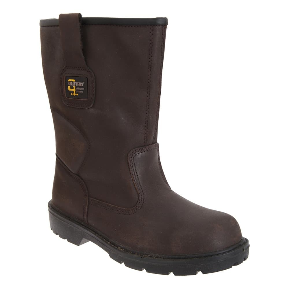 Grafters Mens Waterproof Safety Rigger Boots