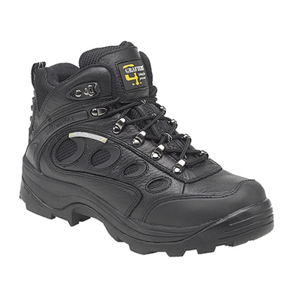 Grafters Mens Safety Hiker Type Toe Cap Boots