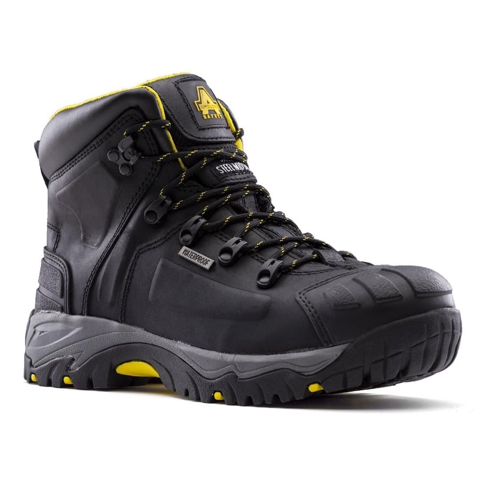 Amblers Mens Waterproof Wide Fit Safety Boot