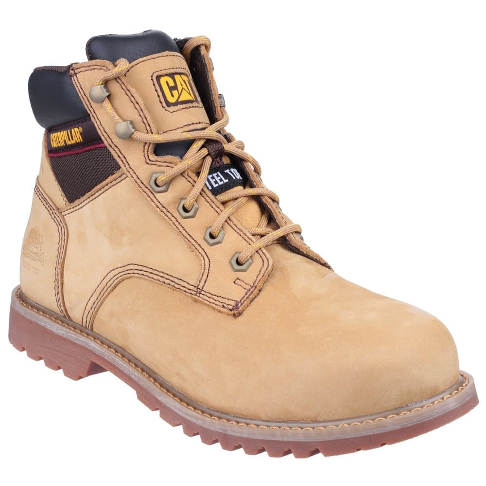 Caterpillar Electric Mens 6 Black Safety Boots