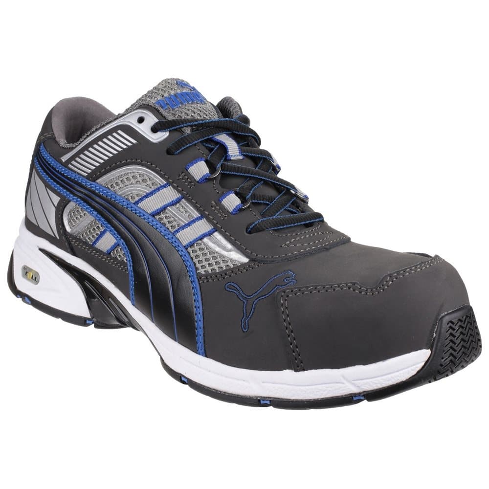 Puma Safety Mens Pace Blue Lace Up Safety Shoes