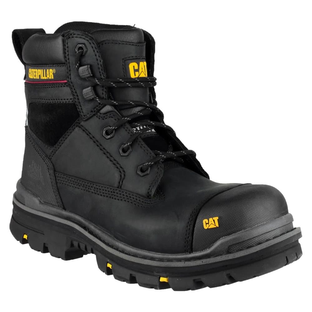 Caterpillar Gravel 6 Inch Mens Black Safety Boots